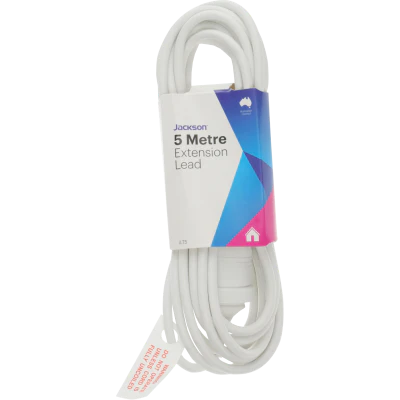Jackson 5 Metre Extension Lead 1pk