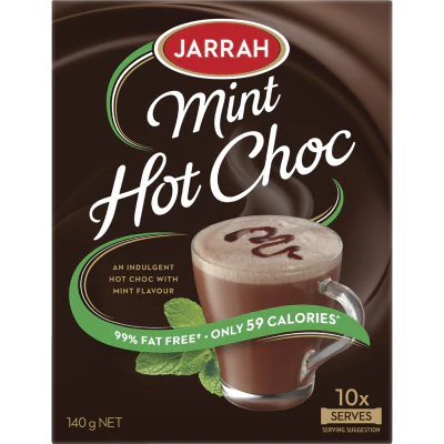 Jarrah Mint Hot Choc Sachets 10 x 14g