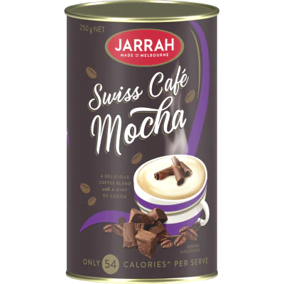 Jarrah Swiss Cafe Mocha Coffee 250g