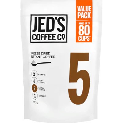 Jed's Coffee Co. No 5 Freeze Dried Coffee 160g