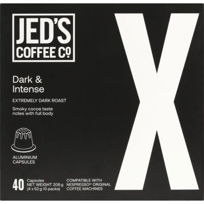 Jed's Coffee Co. X Extreme Coffee Capsules 40 x 5.2g