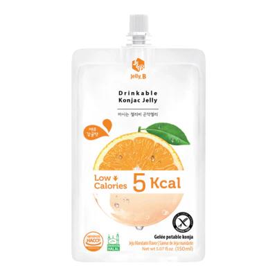 Jelly.B Jeju Mandarin Flavour Drinkable Konjac Jelly 150ml