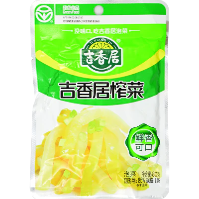 Ji Xiang Ju Hot Pickle Mustard Tuber 80g