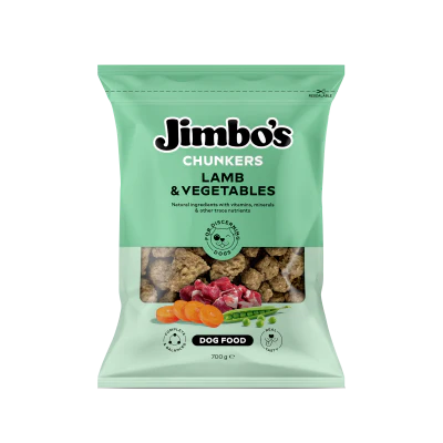 Jimbo's Chunkers Lamb & Vegetables Dog Food 700g