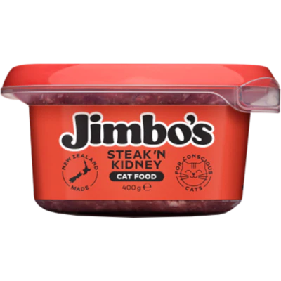 Jimbo's Steak 'n Kidney Cat Food 400G