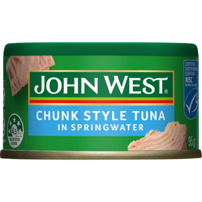 John West Chunk Style Tuna in Springwater 95g