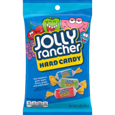 Jolly Rancher Hard Candy Assorted Confectionery 198g