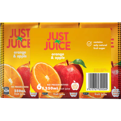Just Juice Orange & Apple Fruit Juice 1500ml
