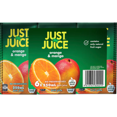 Just Juice Orange & Mango Fruit Juice 1500ml