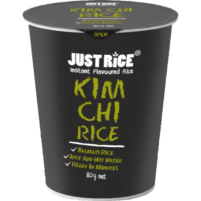 Just Rice Kim Chi Instant Flavoured Rice 80g