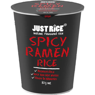 Just Rice Spicy Ramen Instant Flavoured Rice 80g