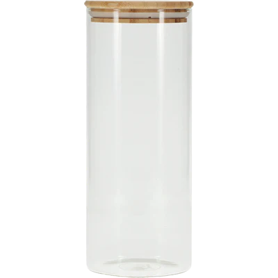 Kates Glass Canister With Bamboo Lid 1.5L 1pk
