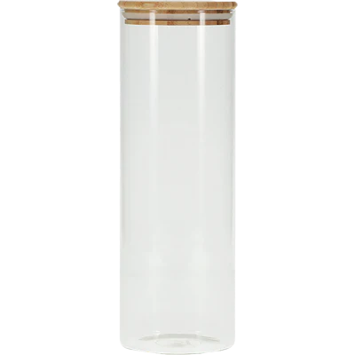 Kates Glass Canister With Bamboo Lid 2L 1pk