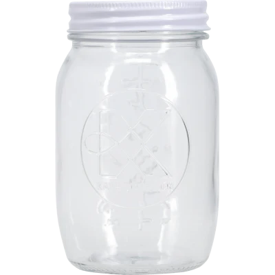 Kate's Kitchen Embossed Preserving Jar 500ml 1pk