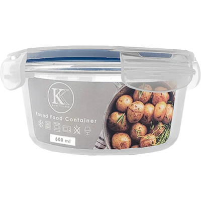 Kate's Kitchen Round 600ml Food Container 1pk