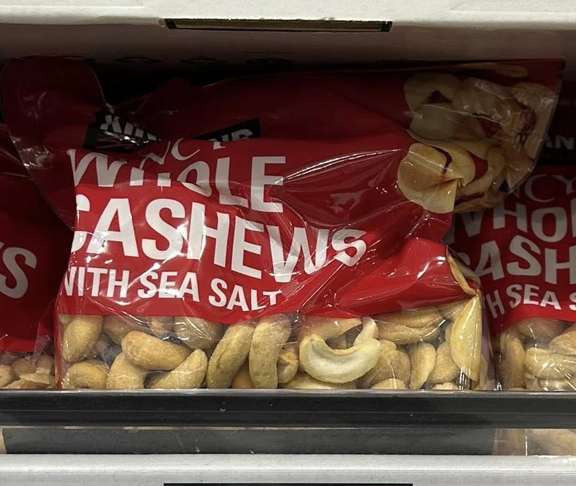 KIRKLAND SIGNATURE WHOLE FANCY CASHEWS 1.13KG