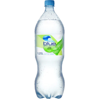 Kiwi Blue Lime Lightly Sparkling Spring Water 1.25l