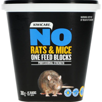 Kiwicare No Rats & Mice One Feed 300g