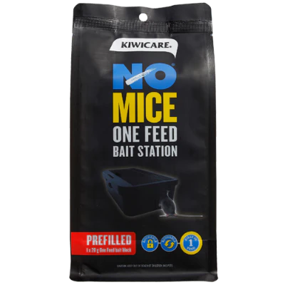 Kiwicare No Rats & Mice One Feed Bait Station 20g