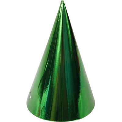 Korbond Foil Party Hat 6pk