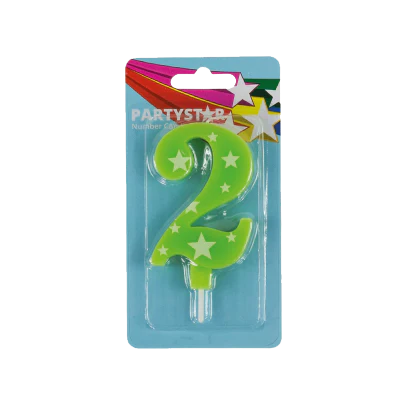Korbond Number 2 Candle 1pk