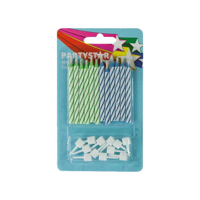 Korbond Party Star Magic Relighting Candles ea
