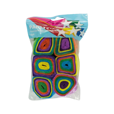 Korbond Party Star Rainbow Streamers ea
