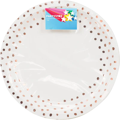 Korbond Partystar Premium Paper Plates ea