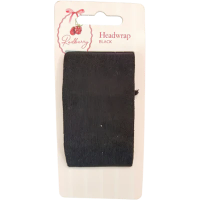 Korbond Redberry Headwrap Black 1pk