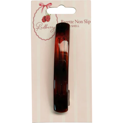 Korbond Redberry Non Slip Tortiseshell Barette 1pk