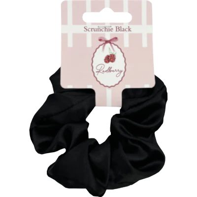 Korbond Redberry Scrunchie Black 1pk