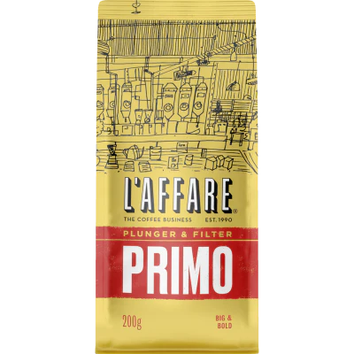 L'affare Primo Plunger & Filter Coffee 200g