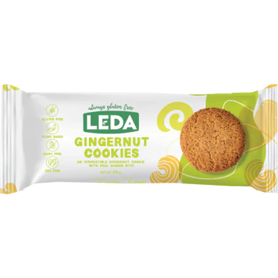 Leda Gluten Free Gingernut Cookies 155g