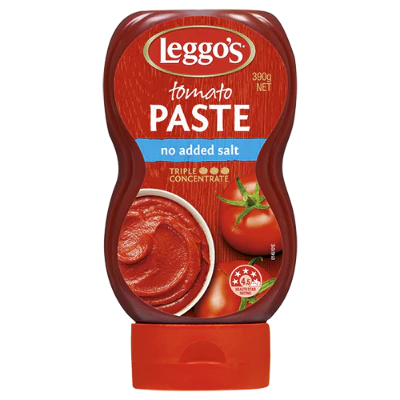 Leggo's No Added Salt Tomato Paste 390g