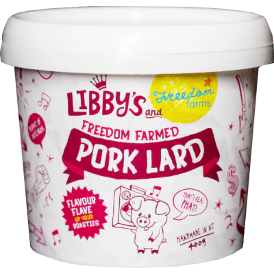 Libby's Freedom Farmed Pork Lard Cooking Fats 400g