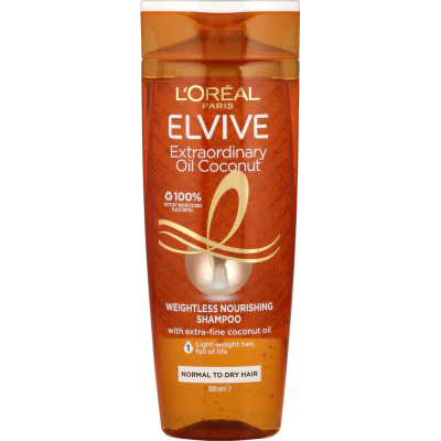 L'Oreal Paris Elvive Extraordinary Oil Coconut Weightless Nourishing Shampoo 300ml