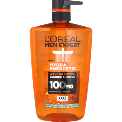 L'Oreal Paris Men Expert Hydra Energetic Wake Up Effect Taurine Shower Gel 1000ml