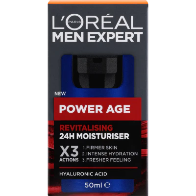 L'Oreal Paris Men Expert Power Age Revitalising Moisturiser 50ml