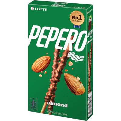 Lotte Pepero Almond Sticks 32g