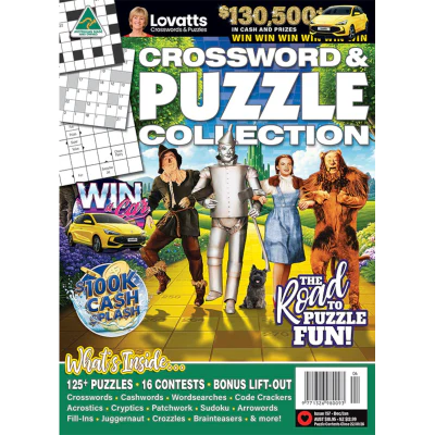 Lovatts Crossword & Puzzle Collection Monthly Magazine 1pk