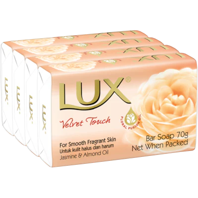 Lux Velvet Touch Bar Soap 280g