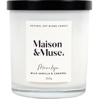 Maison&Muse Wild Vanilla & Caramel (Marilyn) Candle 1pk
