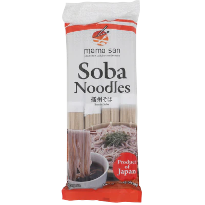Mama San Dried Soba Noodles 320g