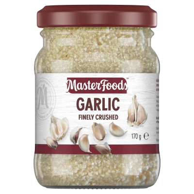 Masterfoods Finely Crushed Garlic Jar 170g