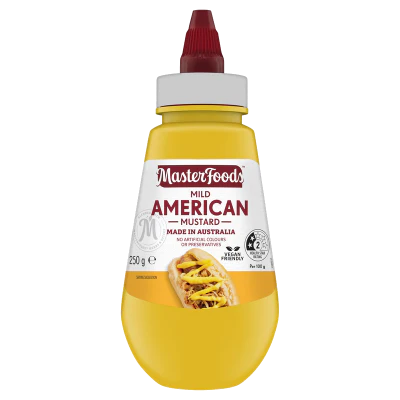 Masterfoods Mild American Mustard 250g