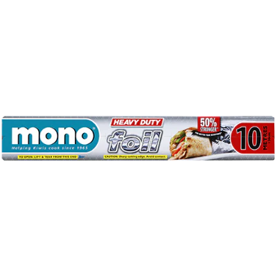 Mono Heavy Duty Aluminium Foil 300mm Wide 10m