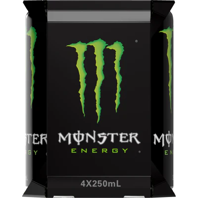 Monster Original Energy Drink 4 x 250ml