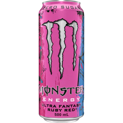 Monster Zero Sugar Ultra Fantasy Ruby Red Energy Drink 500ml