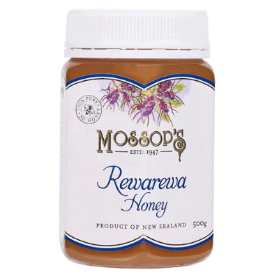 Mossop's Rewarewa Honey 500g
