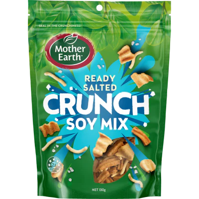 Mother Earth Ready Salted Crunch Soy Mix 130g
